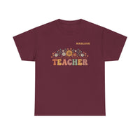 Load image into Gallery viewer, "Teacher. Teach Them. Love Them. Watch Them Grow." 3 - Gildan 5000 Heavy Cotton Tee - PERSONALIZED