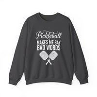 Load image into Gallery viewer, "Pickleball Makes Me Say Bad Words" 2 - Gildan 18000 Crewneck Sweatshirt