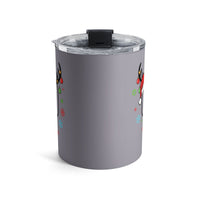 Load image into Gallery viewer, "Pickleball Paddle Santa Hat" 1 - Tumbler 10oz - PERSONALIZED