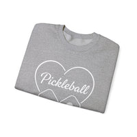 Load image into Gallery viewer, "Pickleball With Heart" 2 - Gildan 18000 Crewneck Sweatshirt