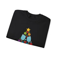 Load image into Gallery viewer, "Pickleball Christmas Tree" 1 - Gildan 18000 Crewneck Sweatshirt