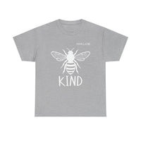 Load image into Gallery viewer, "Bee Kind" 2 - Gildan 5000 Heavy Cotton Tee - PERSONALIZED