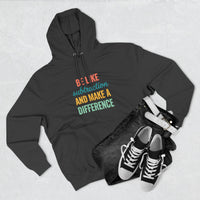 Load image into Gallery viewer, "Be Like Subtraction and Make a Difference" 1 - Lane Seven LS14001 Premium Hooded Sweatshirt