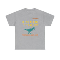 Load image into Gallery viewer, "Let's Eat Kids. Let's Eat, Kids." 1 - Gildan 5000 Heavy Cotton Tee - PERSONALIZED