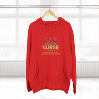 Load image into Gallery viewer, "Vintage Nurse" 1 - Lane Seven LS14001 Premium Hooded Sweatshirt