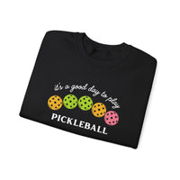 Load image into Gallery viewer, "It's a Good Day To Play Pickleball" 2 - Gildan 18000 Crewneck Sweatshirt