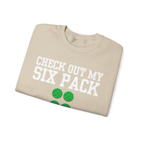 Load image into Gallery viewer, "Check Out My Six Pack" 1 - Gildan 18000 Crewneck Sweatshirt