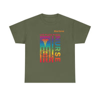 Load image into Gallery viewer, "Nurse Live Love Heal" 2 - Gildan 5000 Heavy Cotton Tee - PERSONALIZED