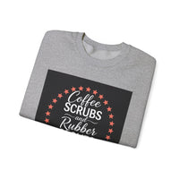 Load image into Gallery viewer, "Coffee Scrubs &amp; Rubber Gloves" 3 - Gildan 18000 Crewneck Sweatshirt