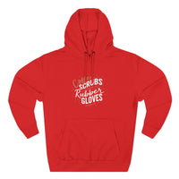 Load image into Gallery viewer, "Coffee Scrubs &amp; Rubber Gloves" 8 - Lane Seven LS14001 Premium Hooded Sweatshirt