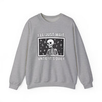 Load image into Gallery viewer, "I'll Just Wait Until It's Quiet" 1 - Gildan 18000 Crewneck Sweatshirt