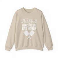 Load image into Gallery viewer, "Pickleball Makes Me Say Bad Words" 2 - Gildan 18000 Crewneck Sweatshirt