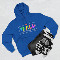 Load image into Gallery viewer, "Teach Them To Be Kind" 2 - Lane Seven LS14001 Premium Hooded Sweatshirt