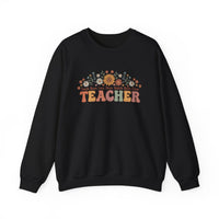 Load image into Gallery viewer, "Teacher. Teach Them. Love Them. Watch Them Grow." 3 - Gildan 18000 Crewneck Sweatshirt