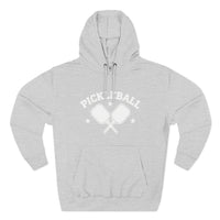 Load image into Gallery viewer, "Pickleball Crossed Paddles" 1 - Lane Seven LS14001 Premium Hooded Sweatshirt