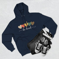 Load image into Gallery viewer, "Be Kind Hearts" 1 - Lane Seven LS14001 Premium Hooded Sweatshirt