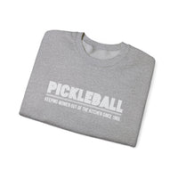 Load image into Gallery viewer, "Pickleball Keeping Women Out of the Kitchen Since 1965" 1 - Gildan 18000 Crewneck Sweatshirt