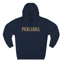 Load image into Gallery viewer, "Pickleball Leopard" 2 - Lane Seven LS14001 Premium Hooded Sweatshirt