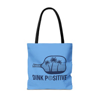 Load image into Gallery viewer, "Dink Positive" 2 - Canvas Tote 18" x 18"