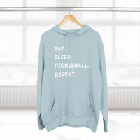Load image into Gallery viewer, "Eat Sleep Pickleball Repeat" 1 - Lane Seven LS14001 Premium Hooded Sweatshirt