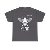 Load image into Gallery viewer, "Bee Kind" 2 - Gildan 5000 Heavy Cotton Tee - PERSONALIZED