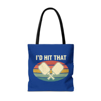 Load image into Gallery viewer, "I'd Hit That" 1 - Canvas Tote 18" x 18"