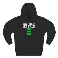 Load image into Gallery viewer, "Check Out My Six Pack" 1 - Lane Seven LS14001 Premium Hooded Sweatshirt