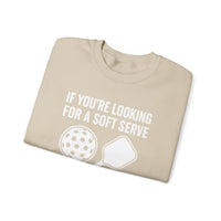 Load image into Gallery viewer, "If You're Looking For a Soft Serve Go Get Ice Cream" 1 - Gildan 18000 Crewneck Sweatshirt