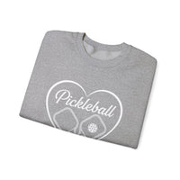 Load image into Gallery viewer, "Pickleball With Heart" 3 - Gildan 18000 Crewneck Sweatshirt