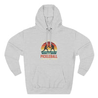 Load image into Gallery viewer, "That's What I Do I Play Pickleball and I Know Things" 1 - Lane Seven LS14001 Premium Hooded Sweatshirt