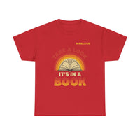 Load image into Gallery viewer, "Take a Look. It’s In a Book." - Gildan 5000 Heavy Cotton Tee - PERSONALIZED