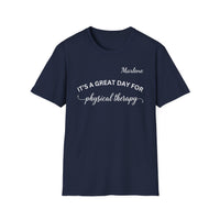 Load image into Gallery viewer, "Physical Therapy" 17a - Women's Tee (Gildan 64000) - PERSONALIZED