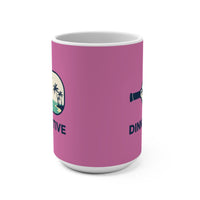 Load image into Gallery viewer, "Dink Positive" 3 15 oz Mug Ceramic Pickleball Paddle Gift