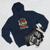 Load image into Gallery viewer, "That's What I Do I Play Pickleball and I Know Things" 1 - Lane Seven LS14001 Premium Hooded Sweatshirt