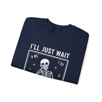 Load image into Gallery viewer, "I'll Just Wait Until It's Quiet" 3 - Gildan 18000 Crewneck Sweatshirt