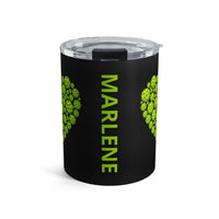 Load image into Gallery viewer, "Pickleballs Heart" 1 - Tumbler 10oz - PERSONALIZED