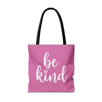 Load image into Gallery viewer, "Be Kind" 2 - Canvas Tote 18" x 18"