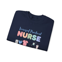 Load image into Gallery viewer, "Licensed Practical Nurse" 2 - Gildan 18000 Crewneck Sweatshirt