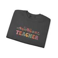 Load image into Gallery viewer, "Teacher. Teach Them. Love Them. Watch Them Grow." 4 - Gildan 18000 Crewneck Sweatshirt