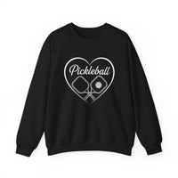 Load image into Gallery viewer, "Pickleball With Heart" 3 - Gildan 18000 Crewneck Sweatshirt