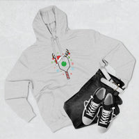 Load image into Gallery viewer, "Pickleball Paddle Santa Hat" 1 - Lane Seven LS14001 Premium Hooded Sweatshirt