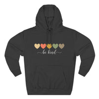 Load image into Gallery viewer, "Be Kind Hearts" 2 - Lane Seven LS14001 Premium Hooded Sweatshirt