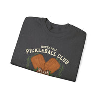 Load image into Gallery viewer, "North Pole Pickleball Club Serving Up Christmas Cheer" 3 - Gildan 18000 Crewneck Sweatshirt