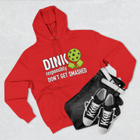 Load image into Gallery viewer, "Dink Responsibly Don't Get Smashed" 2 - Lane Seven LS14001 Premium Hooded Sweatshirt