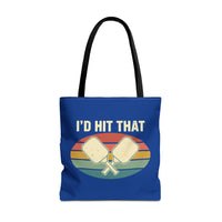 Load image into Gallery viewer, "I'd Hit That" 1 - Canvas Tote 18" x 18"