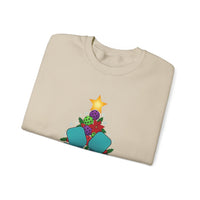 Load image into Gallery viewer, "Pickleball Christmas Tree" 2 - Gildan 18000 Crewneck Sweatshirt