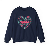 Load image into Gallery viewer, "Nurse Heart Tools" 2 - Gildan 18000 Crewneck Sweatshirt