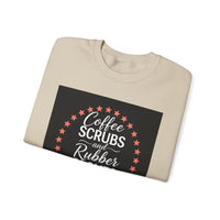 Load image into Gallery viewer, "Coffee Scrubs &amp; Rubber Gloves" 3 - Gildan 18000 Crewneck Sweatshirt