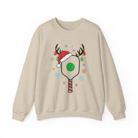 Load image into Gallery viewer, "Pickleball Paddle Santa Hat" 1 -  Gildan 18000 Crewneck Sweatshirt