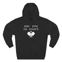 Load image into Gallery viewer, "See You In Court" 1 - Lane Seven LS14001 Premium Hooded Sweatshirt